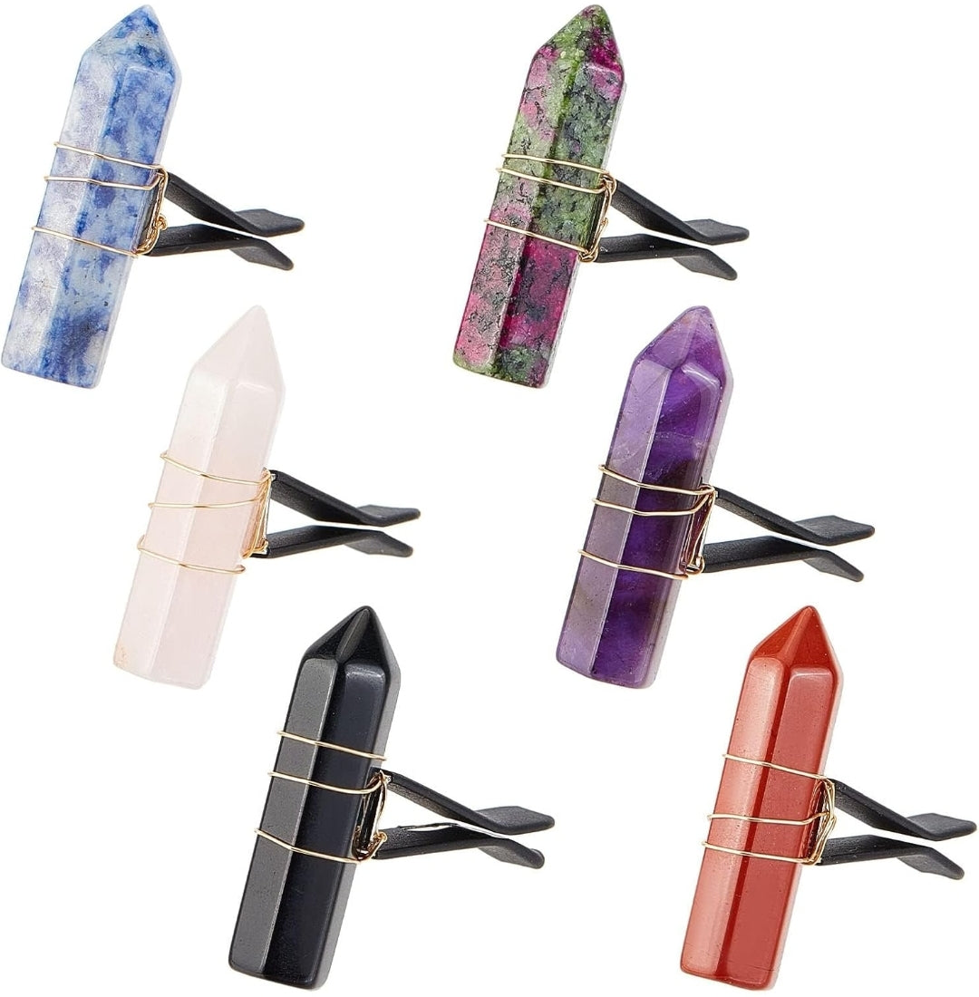 Crystal Car Vent Clips